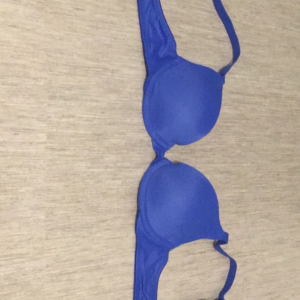 Blue bra